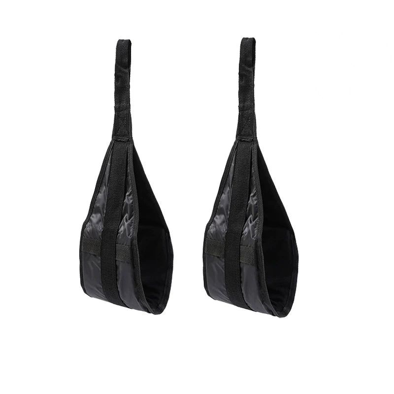 Fitness AB Sling Straps Suspension Rip-Resistant Heavy Duty Pair for Pull Up Bar Hanging Leg Raiser Home Gym Fitness Equipment